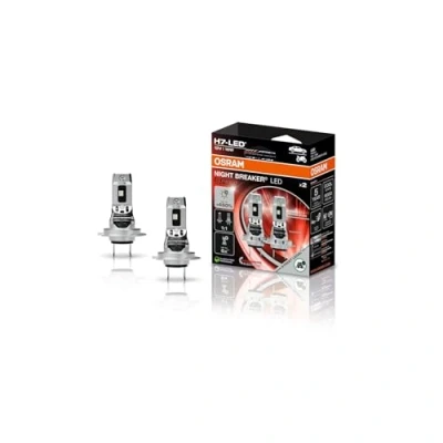 Immagine di OSRAM NIGHT BREAKER LED SPEED H7 450, abbagliante e anabbagliante a con omologazione stradale, fino al 450% di luminosità in più, 6000K, installazione rapida, nessun accessorio meccanico richiesto