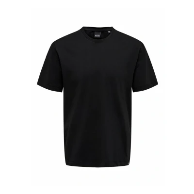 Immagine di Only &amp; Sons Einfarbiges Tshirt basic, Uomo, Taglia: XS, Black