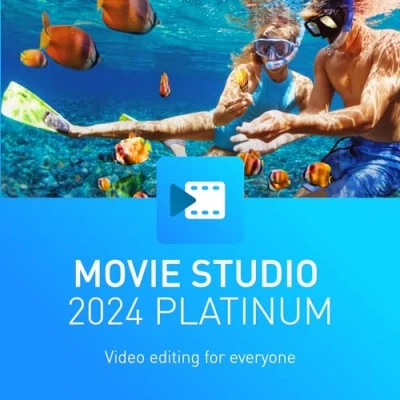 Immagine di MAGIX Movie Studio 2024 Platinum: montaggio Video creativo per tutti Programma di editor PC Windows 10/11 Licenza download 1