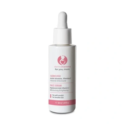 Immagine di DERMOMAMMA SIERO VISO Con Acido Ialuronico Vitamina C Antirughe Antimacchia Illuminante Indicato in Gravidanza e Allattamento 30 ml