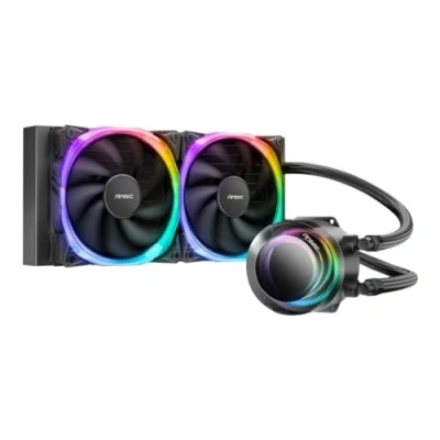 Immagine di Antec Vortex 240 All In One ARGB CPU Liquid Cooler, Intel e AMD Socket supporto