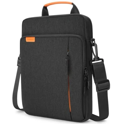 Immagine di NIDOO 13,3 Pollici Borsa a Tracolla Messenger Porta PC Portatile Protettiva Custodia per 13&quot; 13.6&quot; MacBook Air Pro/ 12.9&quot; iPad Pro/Surface Laptop Go 3/ Surface Pro 9 10 X/XPS 13/ThinkPad Z13 X13 L13