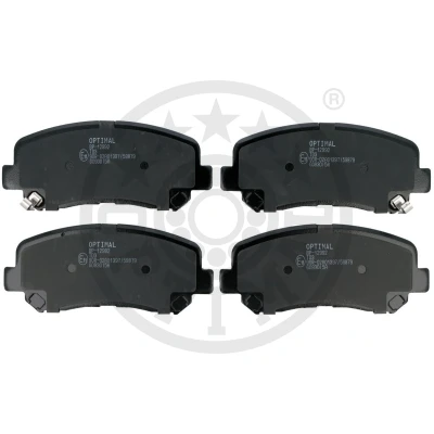 Immagine di OPTIMAL BP 12992 Kit pastiglie freno Assale anteriore con segnalatore acustico usura accessori JEEP: Cherokee V