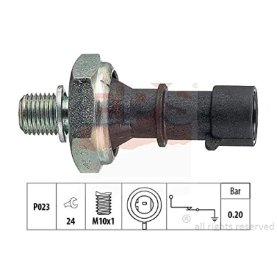 Immagine di EPS 1.800.170 Bulbo Pressione Olio M10x1 0,2bar Made in Italy OE Equivalent OPEL: Astra H Caravan, Meriva A, Corsa D Hatchback