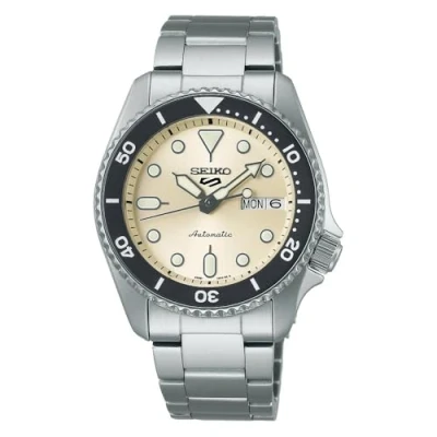 Immagine di Seiko Quadrante monocromatico 5 sport skx automatico &quot;&quot;midi&quot;&quot; (38 mm) / acciaio inossidabile SRPK31K1