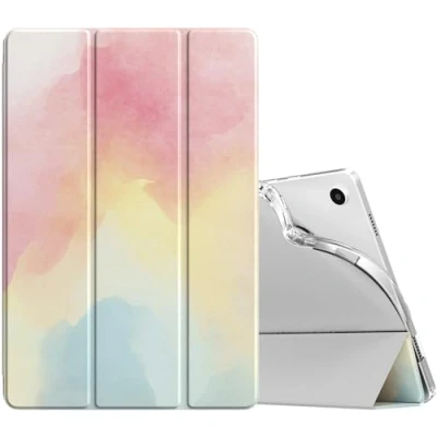 Immagine di TiMOVO Custodia Compatibile con Samsung Galaxy Tab A9+/A9 Plus 11&quot; 2023 SM X210/X216/X218, Cover Posteriore Sottile e Morbido in TPU Traslucido Smerigliato, Arcobaleno