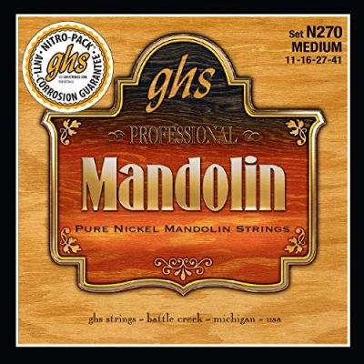 Immagine di GHS N270 Pure Nickel Mandolin Strings 11 41