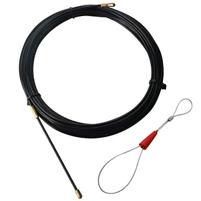 Immagine di RUNCCI YUN Sonda Tiracavi in Nylon, 10 m, Diametro 3 mm, Trasparente