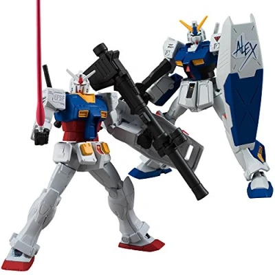 Immagine di Bandai Shokugan Tamashii Nations Gundam universale unità Vol. 1 Action Figure (confezione da 10)