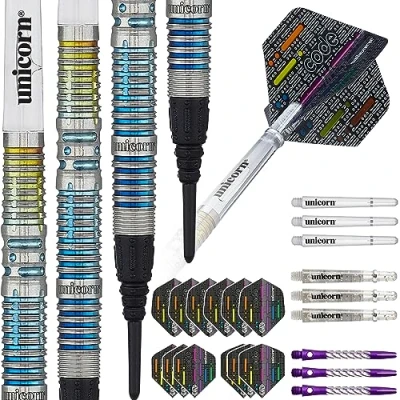 Immagine di Unicorn Codice Jeffrey De Zwaan, Freccette morbide Unisex, Multicolore, 22 g