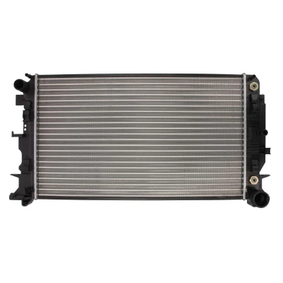 Immagine di NRF 53833A Radiatore motore Alluminio 680 408 23 Alette di raffreddamento montate meccanicamente MERCEDES BENZ: Sprinter 3.5 T Van, Bus