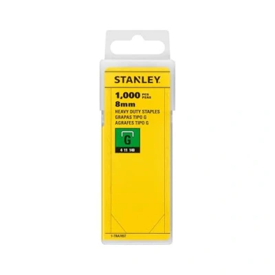 Immagine di STANLEY, CONFEZIONE DI 1000 GRAFFE TIPO G MM8 . 1 TRA705T