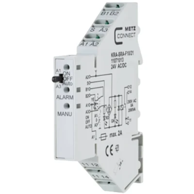 Immagine di Modulo daccoppiamento; 24, 24 V/AC, V/DC (max) 1 scambio Metz Connect 11071013 pz.