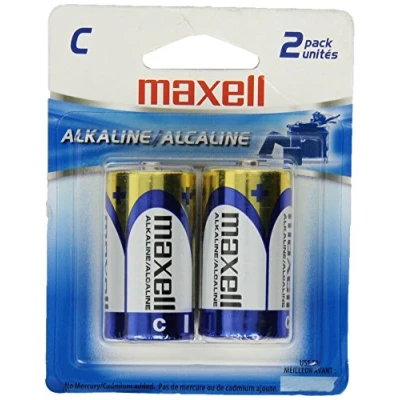 Immagine di Maxell LR14 2BP Single use battery C Alcalino 1,5 V Batterie (Single battery, C, Alcalino, Cilindrico, V, 2 pezzo())