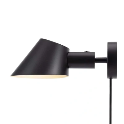 Immagine di DFTP by Nordlux Applique Stay Short con spina, nero