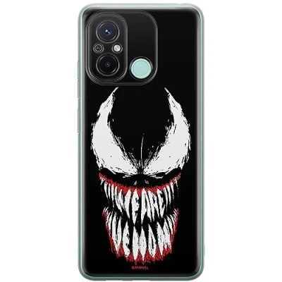 Immagine di ERT GROUP custodia per cellulare Xiaomi REDMI 12C/ 11A originale e con licenza ufficiale Marvel, modello Venom 005 adattato in modo ottimale alla forma dello smartphone, TPU