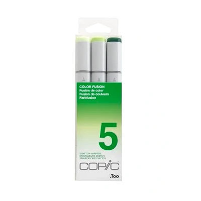 Immagine di Copic SKETCH SET DA 3 COLOR FUSION 5