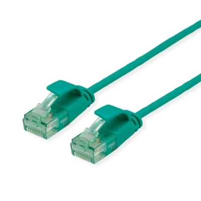 Immagine di Roline Cavo patch UTP DataCentre Cat.6A (Classe EA), sottile (UTP, CAT6a, 0.30 m), di rete