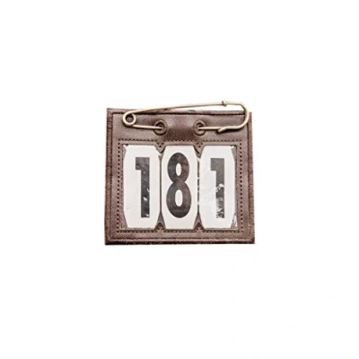 Immagine di Kentucky Head number PVC with safety pin