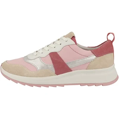 Immagine di Clarks Sneakers basse Pale peach combination, Donna, Taglia: 38, combination Scamosciato