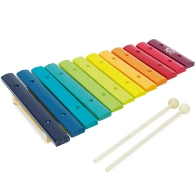 Immagine di Vilac Variety Xilofono Arcobaleno in Legno, Colore, Medium, VIL8359