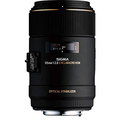 Immagine di Sigma Obiettivo 105mm F/2.8 AF MACRO EX DG OS HSM,Attacco Canon