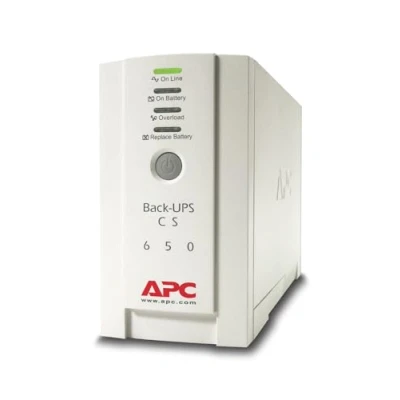 Immagine di APC Back UPS CS BK650EI Gruppo di continuità (UPS) 650VA (4 Uscite IEC, Prese protette)