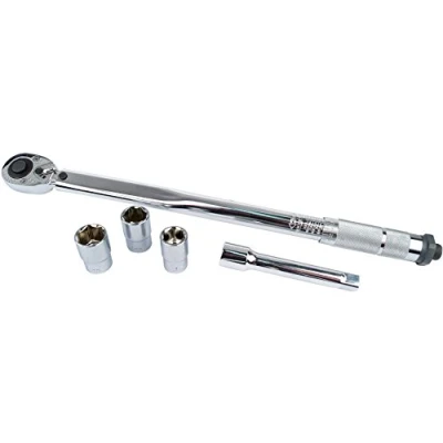 Immagine di Brüder Mannesmann M18300 Kit chiavi dinamometriche con cricchetto reversibile 1/2 (12.5 mm) 40 210 Nm