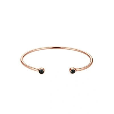Immagine di Elli Bracciale Donne cerchio Geo Minimal con cristalli in argento sterlino 925