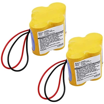 Immagine di subtel 2X Batteria Compatibile con Panasonic A98L 0031 0025, BR 2/3AGCT4A, Allen Bradley SLC 500, MicroLogix 1400, 1500, A98L00310025, BR2/3AGCT4A 2900mAh accu Ricambio Sostituzione