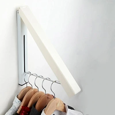 Immagine di Artis appendiabiti organizzatore portatile da parete interno/esterno in acciaio inox pieghevole appendibile