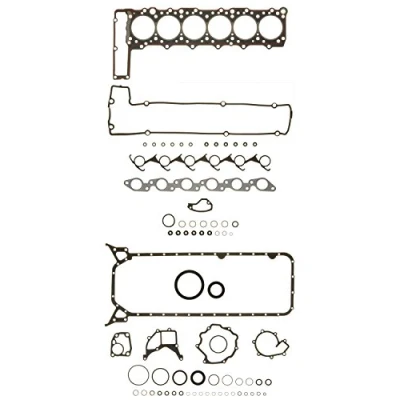 Immagine di AJUSA 50124500 Kit completo guarnizioni, Motore con guarnizione testata, tenuta stelo valvola FIBERMAX MERCEDES BENZ: W124 Sedan