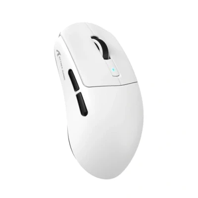 Immagine di MAMBASNAKE x ATTACK SHARK R6 39g SUPERLIGHT Mouse, PixArt PAW3950MAX Gaming Sensor, Wireless 8K MCU Nodic 52840, BT/2.4G/Wired Adjustable DPI 42000, for Win11/Xbox/PS/Mac White