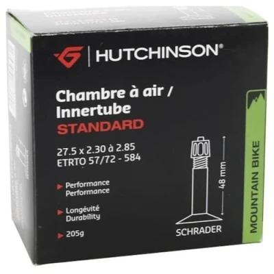 Immagine di Hutchinson Standard, Camera d&#039;Aria MTB Unisex, Nero, 27.5 x 2.30 2.85 inch