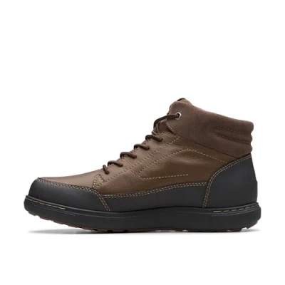 Immagine di Clarks Mapstone Higtx, Stivali alla Moda Uomo, Marrone Dk Wlined, 40 EU