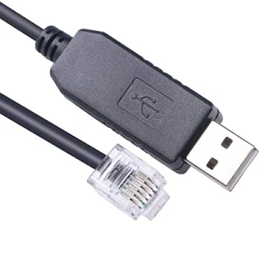 Immagine di USB a RS232 RJ12 6P6C cavo seriale per POS Terminal PR608 Aggiornamento Console