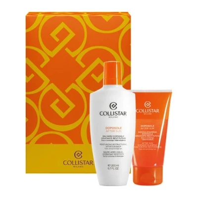 Immagine di Collistar Cofanetto Balsamo Doposole + Doccia Shampoo Pochette