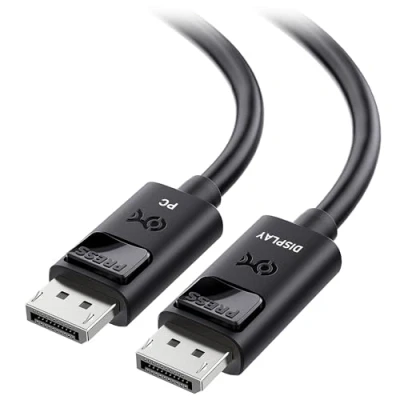 Immagine di Cable Matters Cavo DisplayPort attivo unidirezionale (cavo 1.4) con supporto video 8K 60Hz e HDR in 7,5 m (25 piedi)