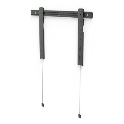 Immagine di Hama Supporto TV da parete fisso Ultrafin Garanzia 10 anni (supporto Extra Plat, 80 kg Max, robusto, per display LCD/LED/OLED/Plasma 94 a 229 cm (37&quot; 90&quot;) VESA Max 600 x 400) Grigio