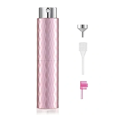 Immagine di Toureal 8ml Spruzzino Profumo Ricaricabile, Vaporizzatore da Viaggio, Atomizzatore Nebulizzatore Profumo, Bottiglie Porta Spray (Rosa Lucido)