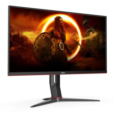 Immagine di AOC Gaming U28G2XU2 Monitor 28 Pollici UHD 144 Hz, 1 ms, FreeSync PremiumPro, HDR400 (3840x2160, HDMI 2.1, DisplayPort, USB Hub) Nero/Rosso