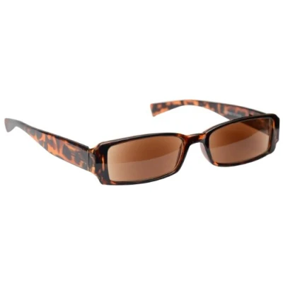 Immagine di Uv Reader Marrone Tartaruga Lettori Sole Occhiali Da Lettura Uv400 Donna Uomo Cerniere Molla Uvsr003 +2,00 50 Gr