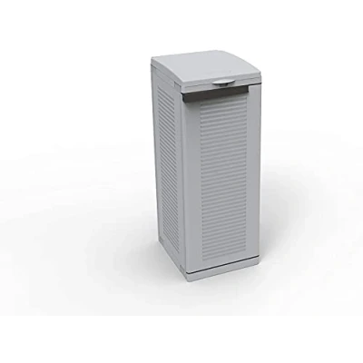 Immagine di Terry, Ecocab 1 , Armadietto per la Raccolta Differenziata, da Interno Esterno, Grigio, Materiale: Plastica