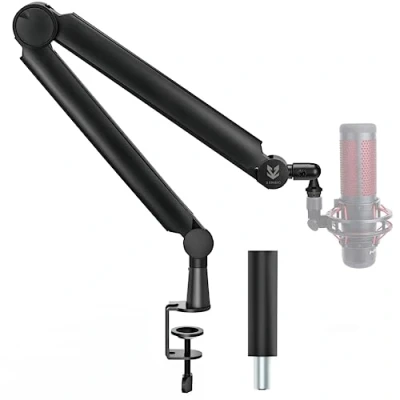 Immagine di Sensic SA 30 braccio per microfono, girevole a 360, con riser da 6&quot;, supporto microfono adattatori 1/4&quot;, 3/8&quot; e 5/8&quot;, professionale accessori,