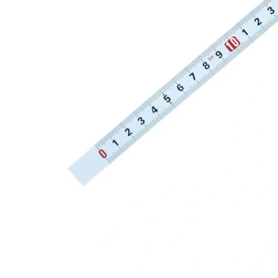 Immagine di Powertool Righello autoadesivo con sistema metrico, in acciaio inossidabile, per t track, banco fresa, sega a nastro e strumenti la lavorazione del legno (argento, da sinistra destra, 0 1 m)