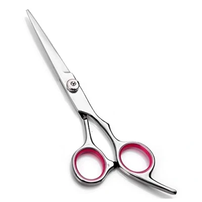 Immagine di AILOVA Forbici Cani Toelettatura,6&quot; Forbice per Animali in Acciaio Inossidabile Recchie Occhi Capelli Toelettatura Cane Gatti (Straight Scissors)
