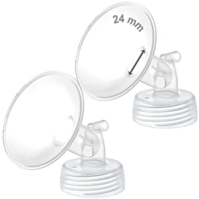 Immagine di Maymom Pompa a collo largo per pompe Spectra S1/S2; Flangia bocca larga inclusa; spettrale non originale; sostituisce Shield (24 mm due flange)