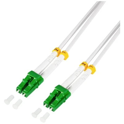Immagine di Cavo LogiLink FC0LC15 Fibra ottica [1x Spina LC APC 1x APC] 9/125 µ Singlemode OS2 15.00 m