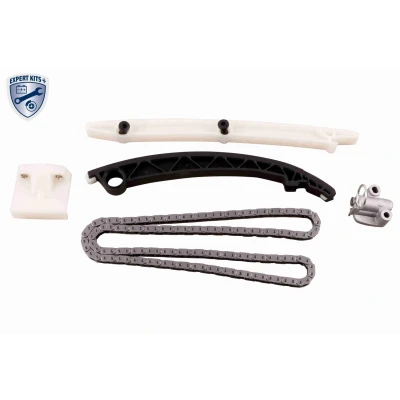 Immagine di VAICO V40 10004 BEK Kit Catena distribuzione con guide di scorrimento, tendicatena per albero a camme chiusa, Simplex