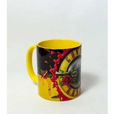 Immagine di TusPersonalizables.com Tazza Guns n Roses Giallo Gruppo musicale